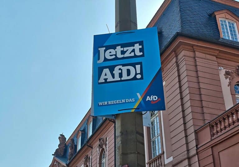 AfD-Plakat (Archiv)
