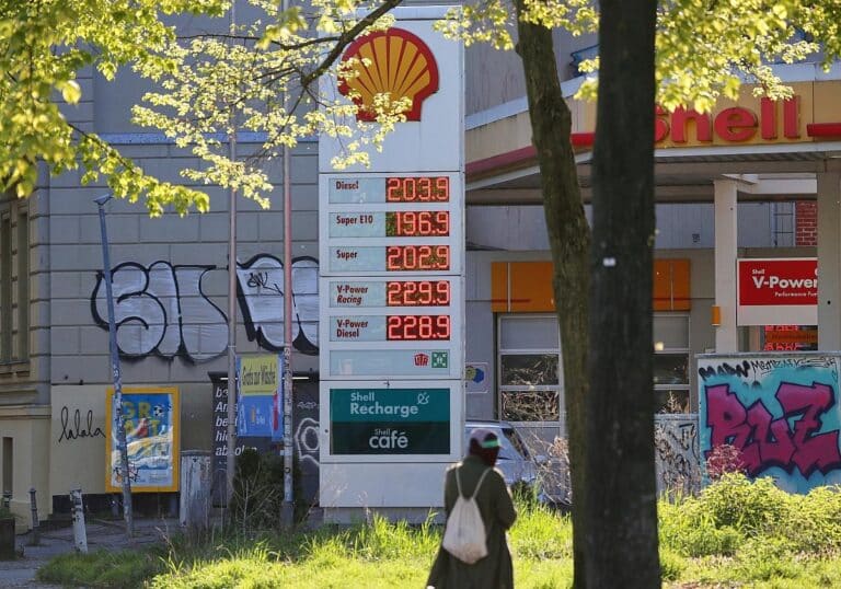 Shell-Tankstelle (Archiv)