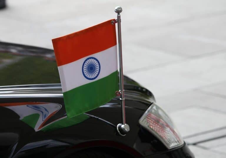 Indische Fahne