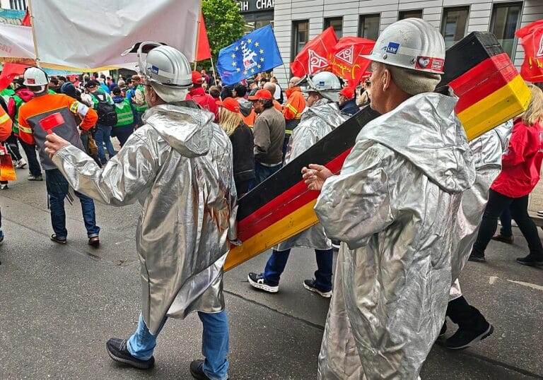 Stahldemo der