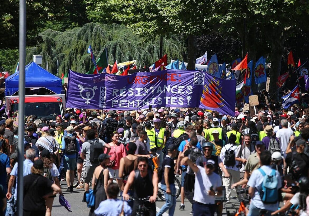 Anti-G7-Protest am