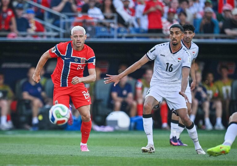 WM-Spiel Irak-Norwegen