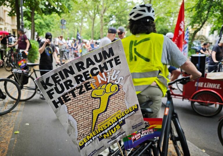 Fahrraddemo gegen