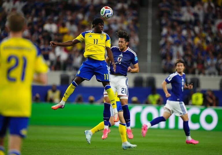 Fußball-WM Japan-Schweden