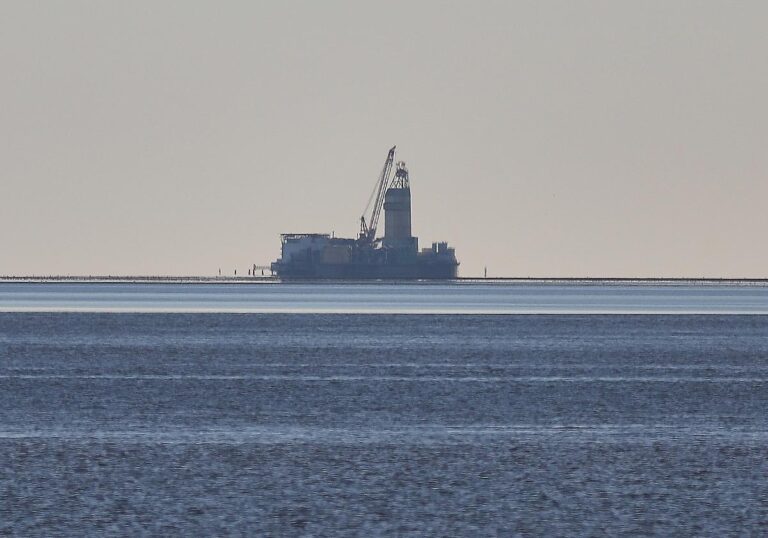 Ölbohrinsel Mittelplate