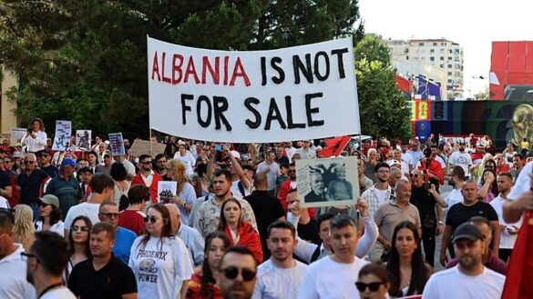 Proteste in Albanien gegen Luxusresort von Kushner