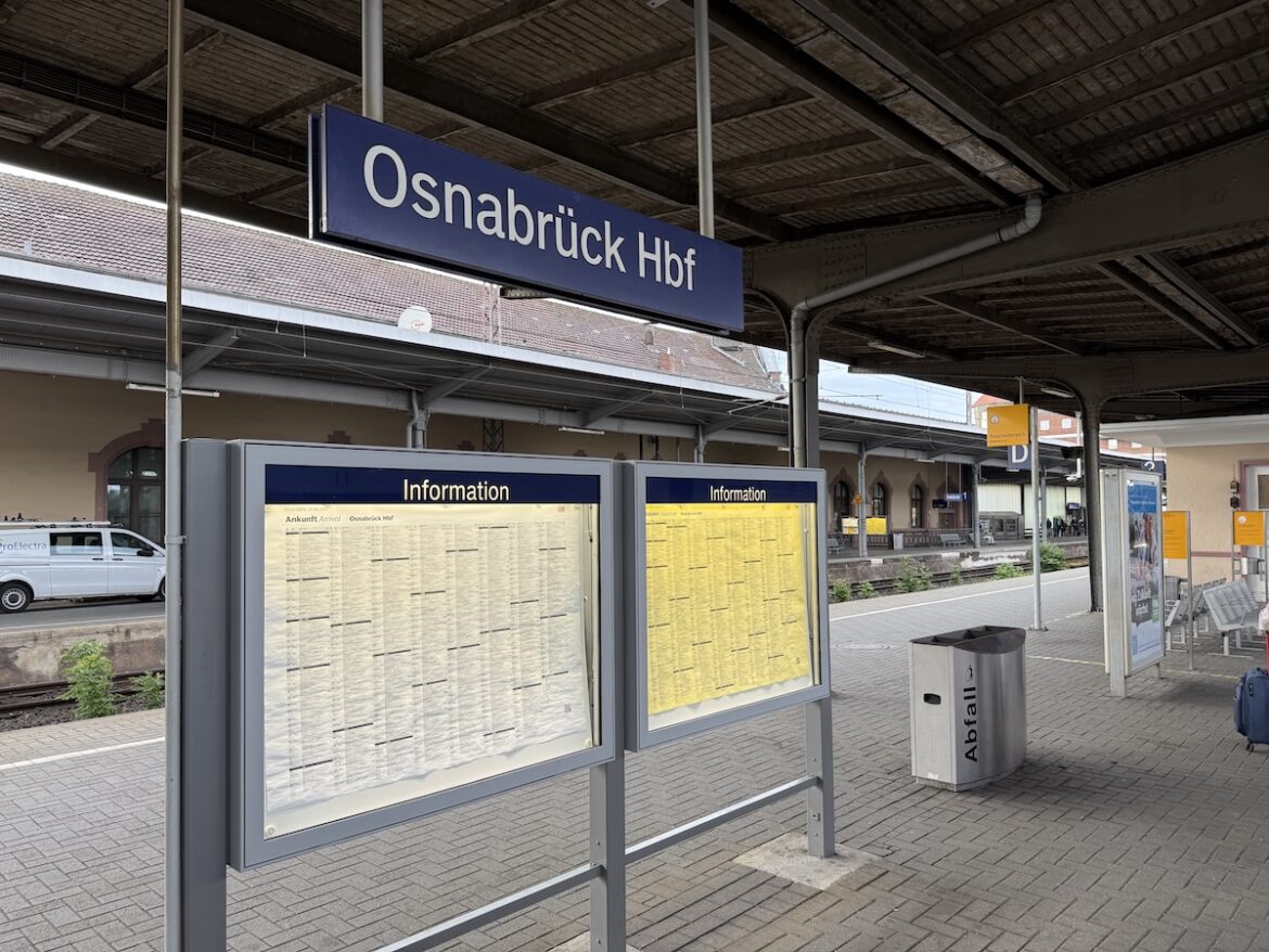 Symbolbild Osnabrück Hauptbahnhof