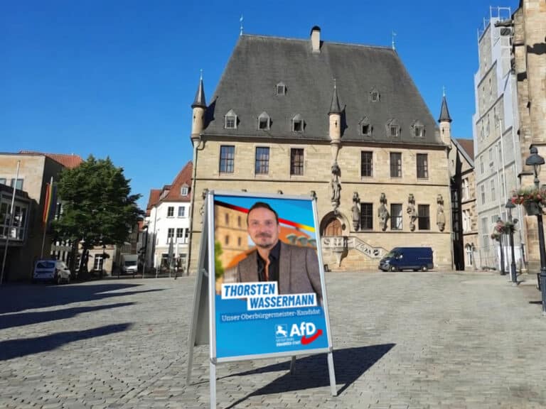 Thorsten Wassermann, OB-Kandidat der AfD Osnabrück in Osnabrück (Gesamtstadt)