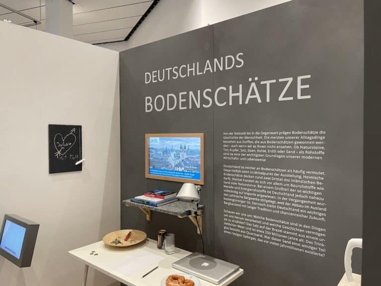 Sonderausstellung "Deutschlands Bodenschätze" im Museum am Schölerberg in Osnabrück. / Foto: Dominik Lapp