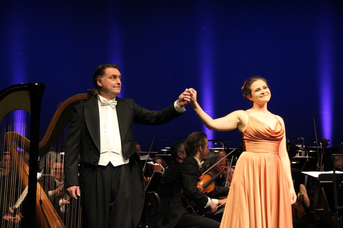 Jan Friedrich Eggers und Susanna Edelmann. / Foto: Dominik Lapp
