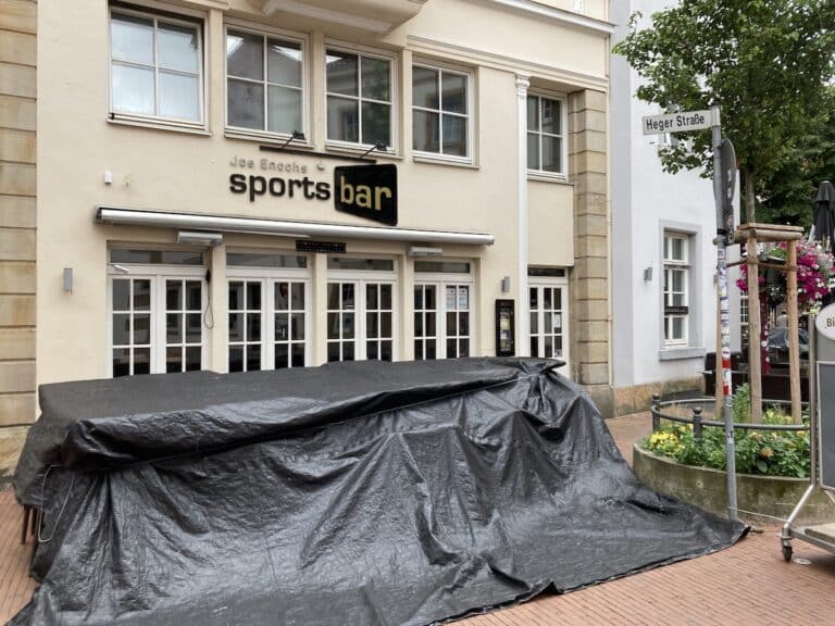 Joe Enochs Sportsbar in der Osnabrücker Altstadt. / Foto: Dominik Lapp