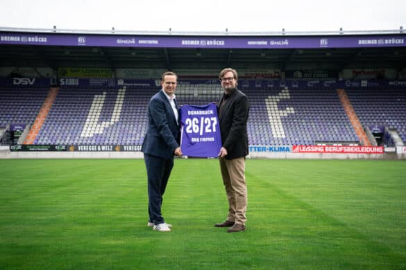Kooperation zwischen VfL Osnabrück und BKK firmus. / Foto: BKK firmus