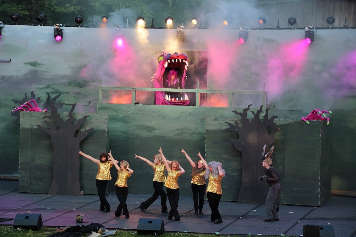Shrek in Kloster Oesede. / Foto: Dominik Lapp
