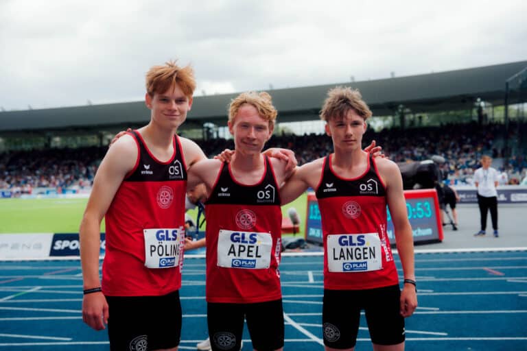 Von links: Theo Pöling, Matthias Apel und Jakob Langen. / Foto: Torben Flatemersch in Osnabrück (Gesamtstadt)