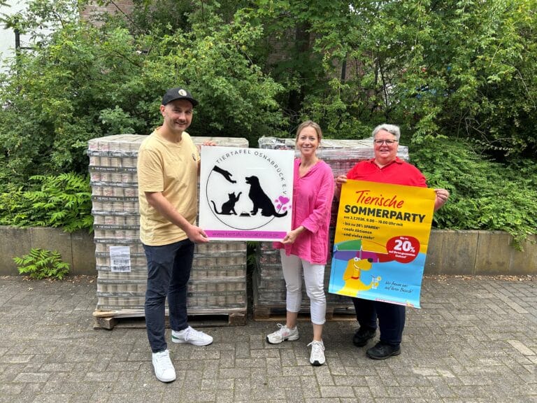 Spendenübergabe / Foto: Pets Nature GmbH in Osnabrück (Gesamtstadt)