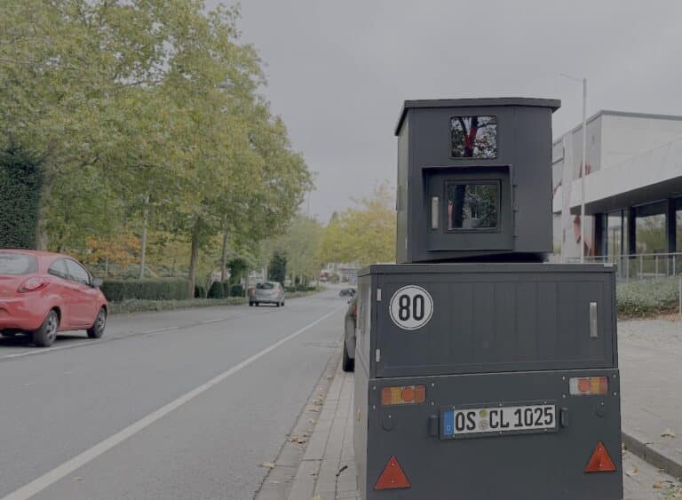 "Blitzer" an der Pagenstecherstraße