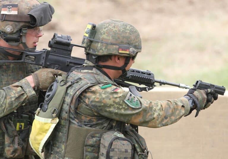 Bundeswehr-Soldat mit