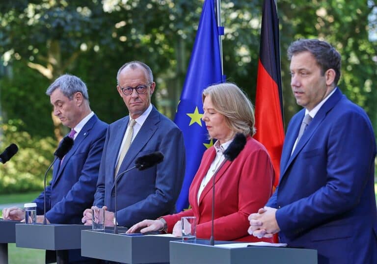 Pressekonferenz nach