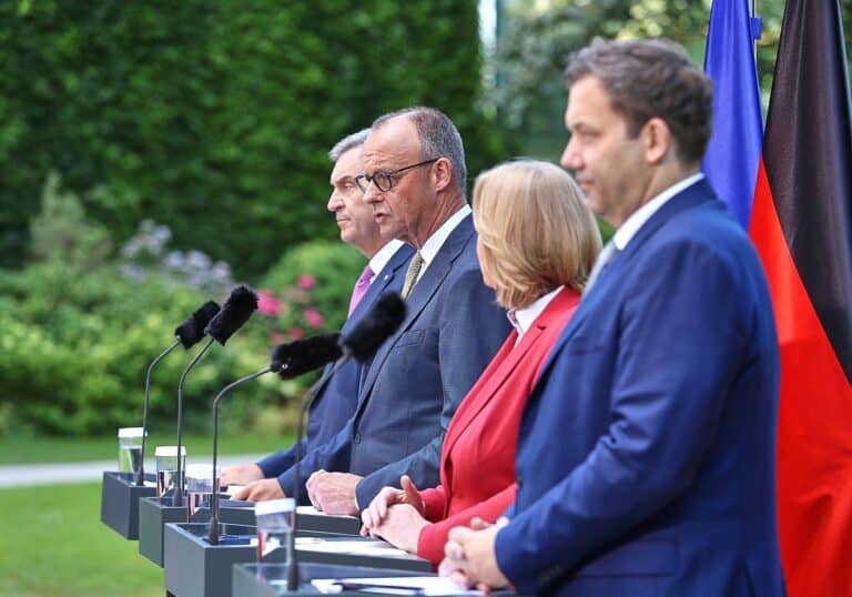 Pressekonferenz nach