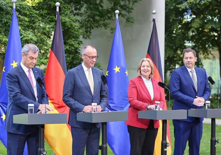 Pressekonferenz nach