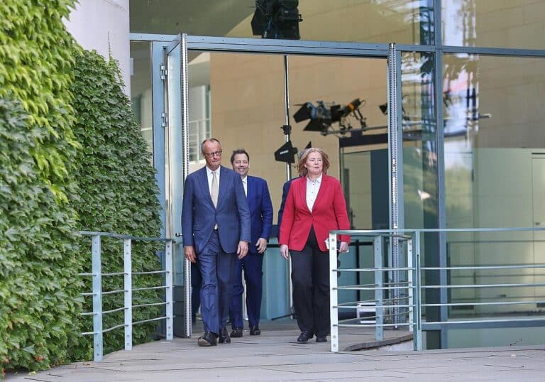 Pressekonferenz nach