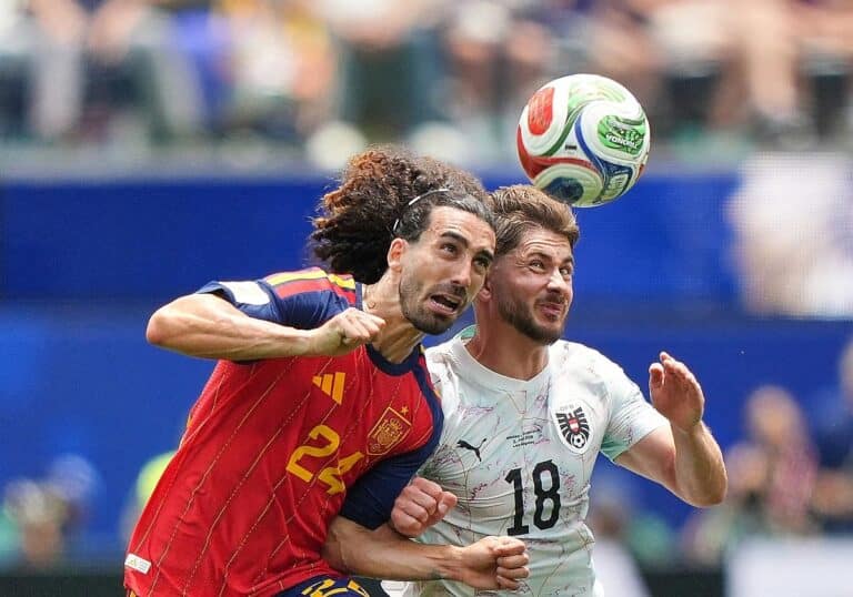 WM-Spiel Spanien-Österreich