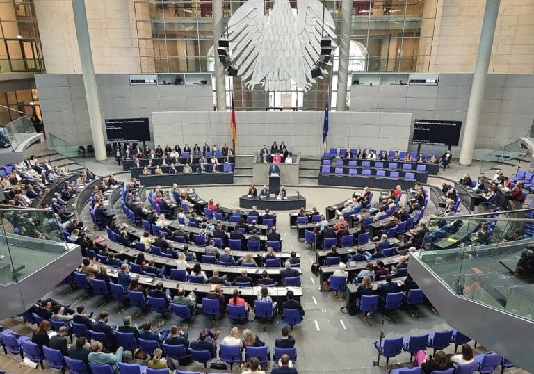Bundestagssitzung am
