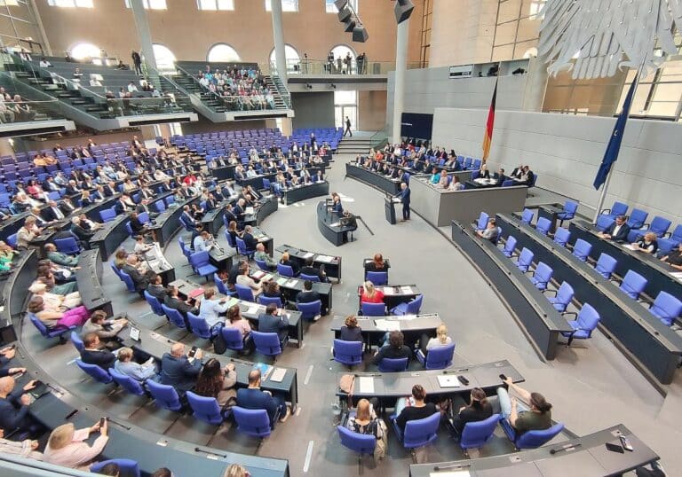 Bundestagssitzung am