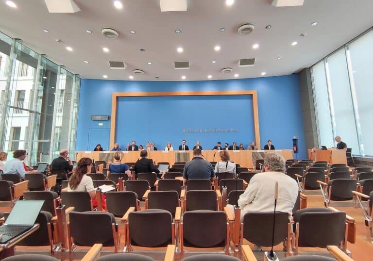 Regierungspressekonferenz am