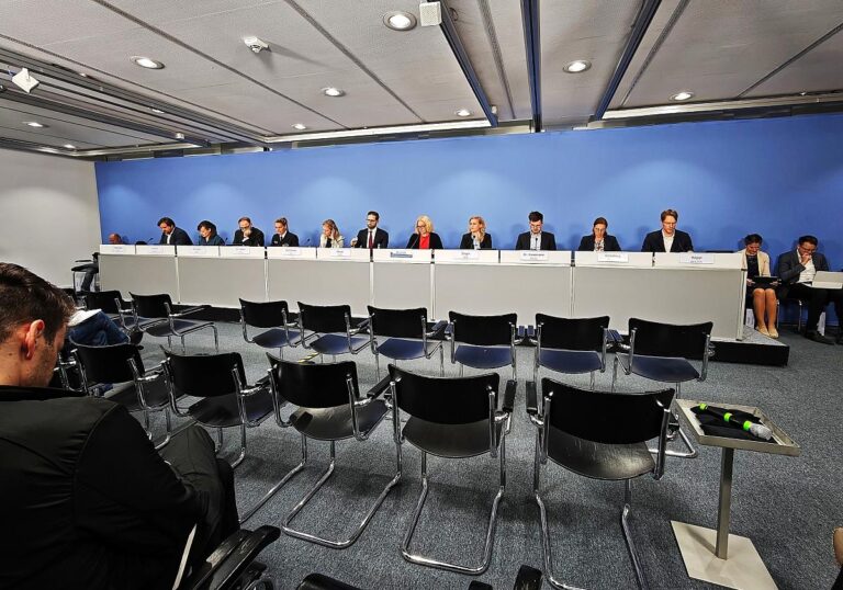 Regierungspressekonferenz am