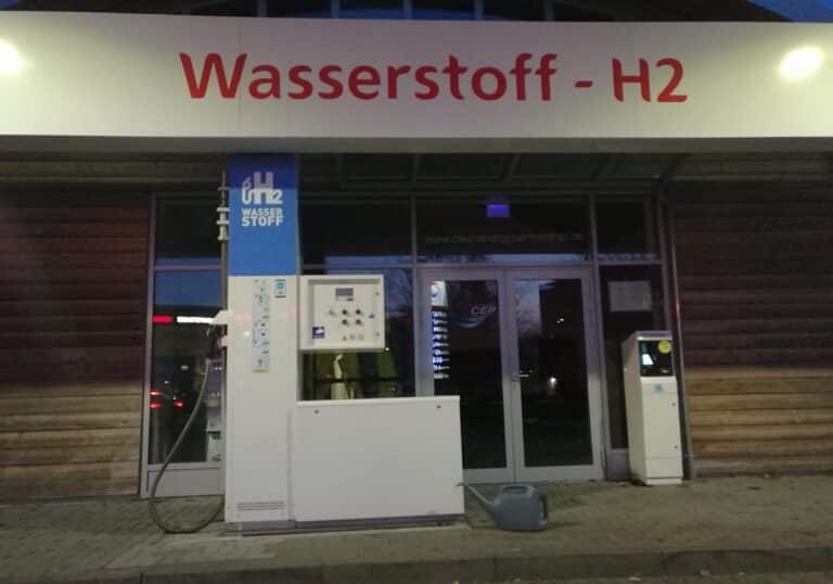 Wasserstoff-Tankstelle (Archiv)