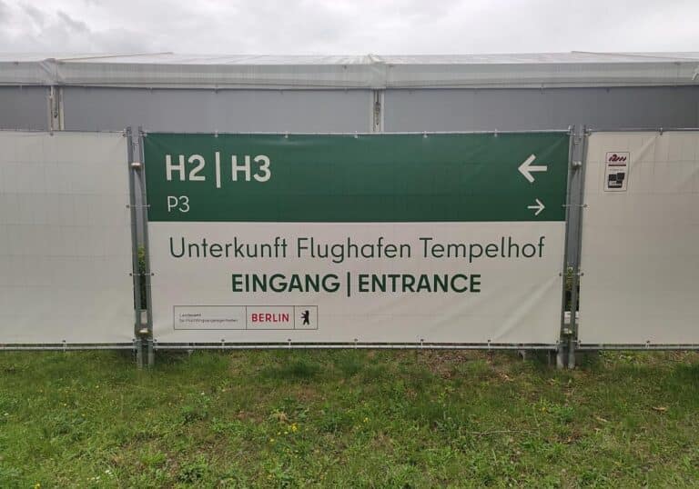 Flüchtlingsunterkunft Tempelhof