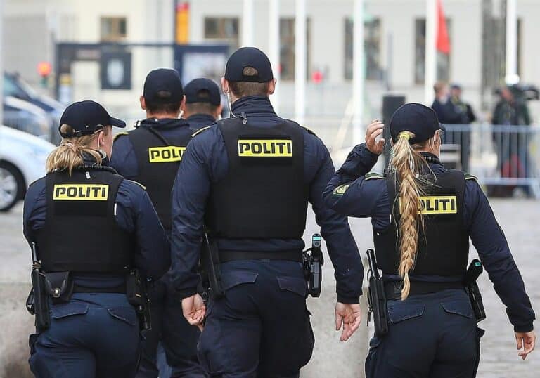 Dänische Polizei