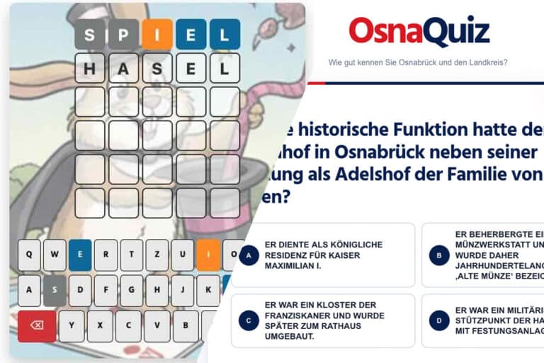 Rätseln und quizzen mit der HASEPOST