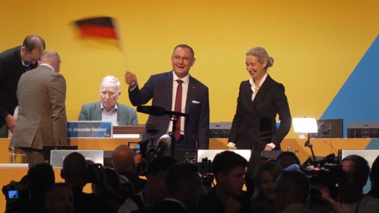 AfD bestätigt Weidel und Chrupalla als Parteichefs