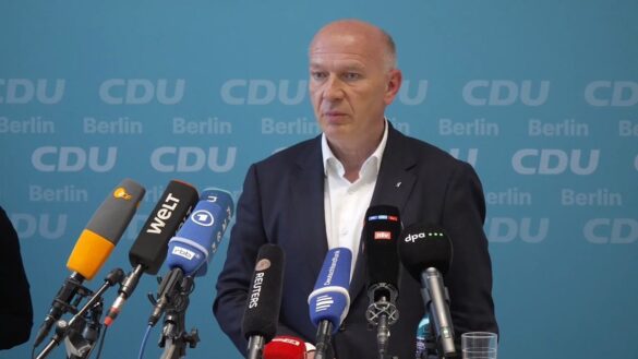 Kai Wegner zieht Spitzenkandidatur zurück
