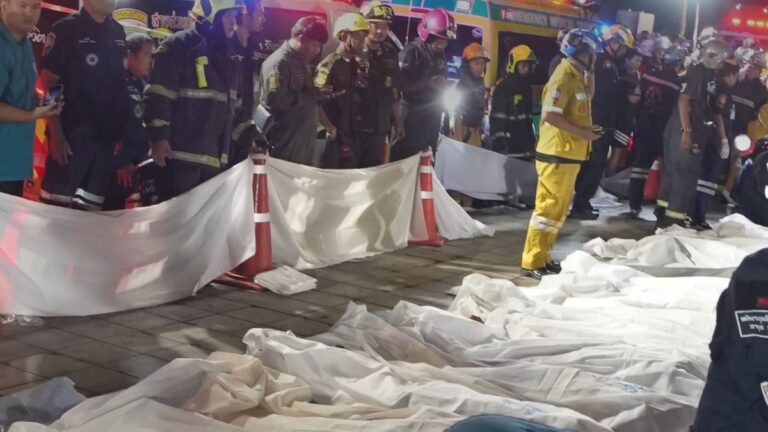 27 Tote bei Brand in Bangkok: Notausgänge blockiert