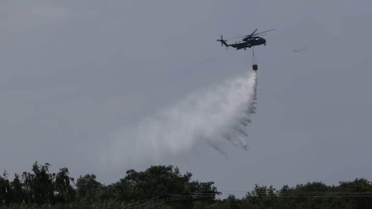 Großbrand im Müritz-Nationalpark: Bundeswehr hilft bei Löscharbeiten
