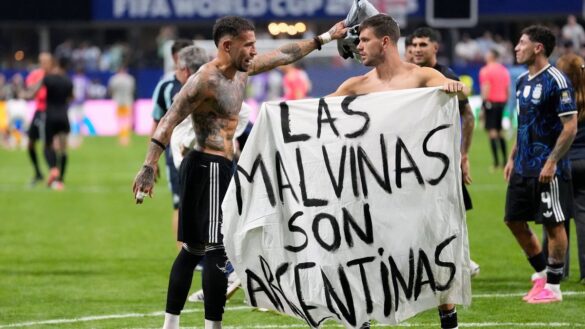 FIFA soll Falkland-Banner Argentiniens prüfen