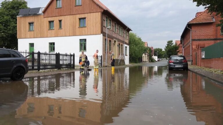 Schwere Unwetter in Sachsen-Anhalt und Thüringen