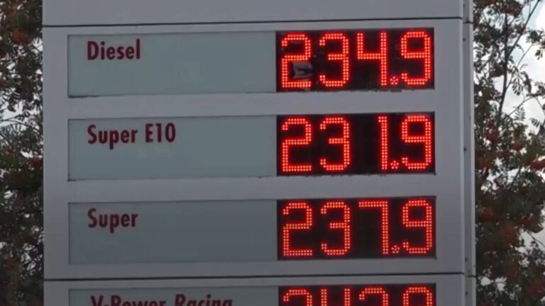 Spritpreise steigen stark: Diesel um bis zu 43 Cent teurer