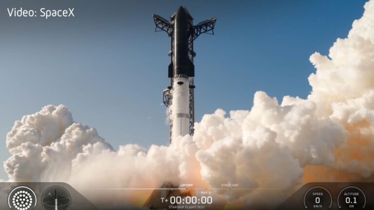 Starship-Testflug: SpaceX setzt 20 Satelliten aus