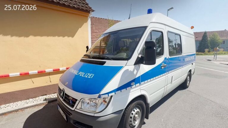 Zwei Tote in Ortrand: 80-Jähriger unter Tatverdacht
