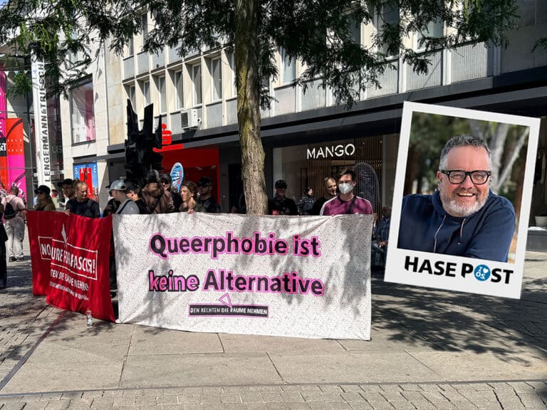 Kommentar nach dem Anschlag auf den CSD in Berlin / Foto: Pohlmann in Osnabrück (Gesamtstadt)
