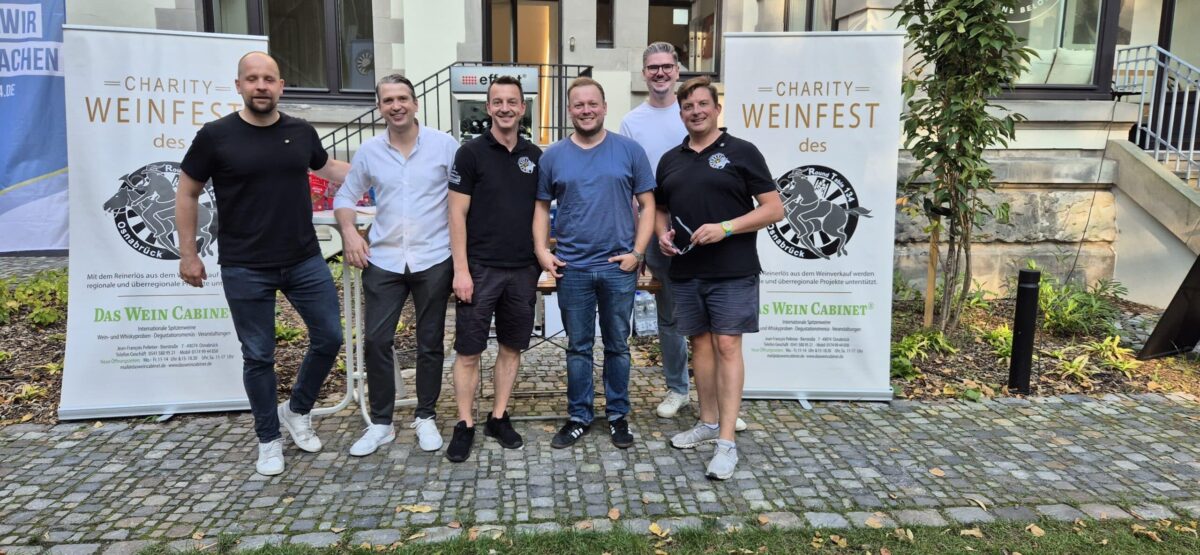 Wine & Beats am Café Felka. / Foto: Round Table 134 Osnabrück