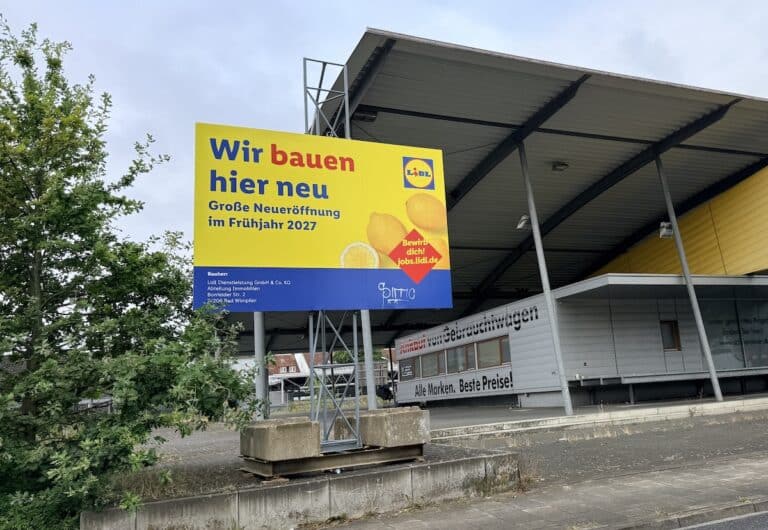 Hier kommt der „neue” Lidl an die Pagenstecherstraße im Osnabrücker Hafen