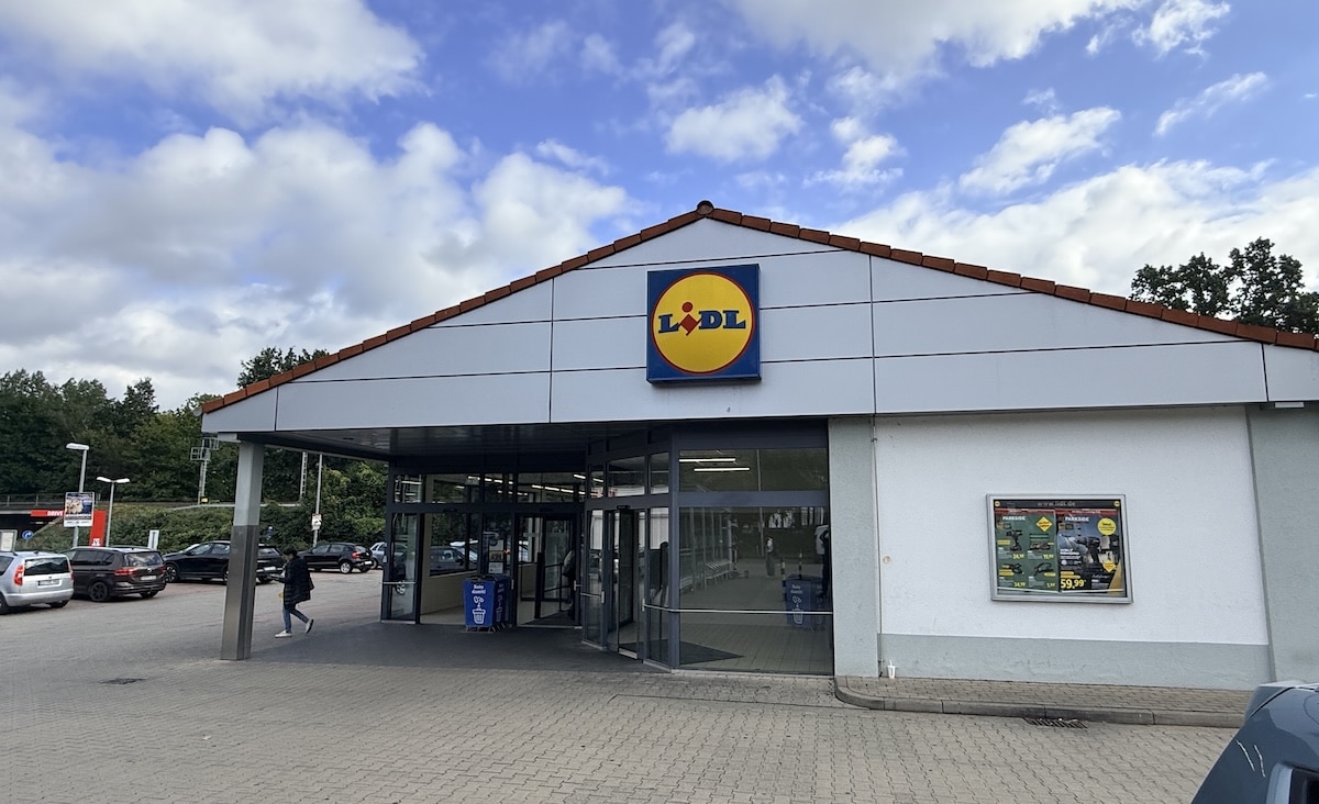 Der „alte” Lidl an der Pagenstecherstraße im Osnabrücker Hafen