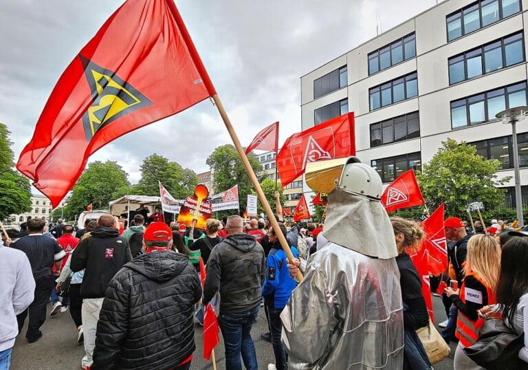 Stahldemo der