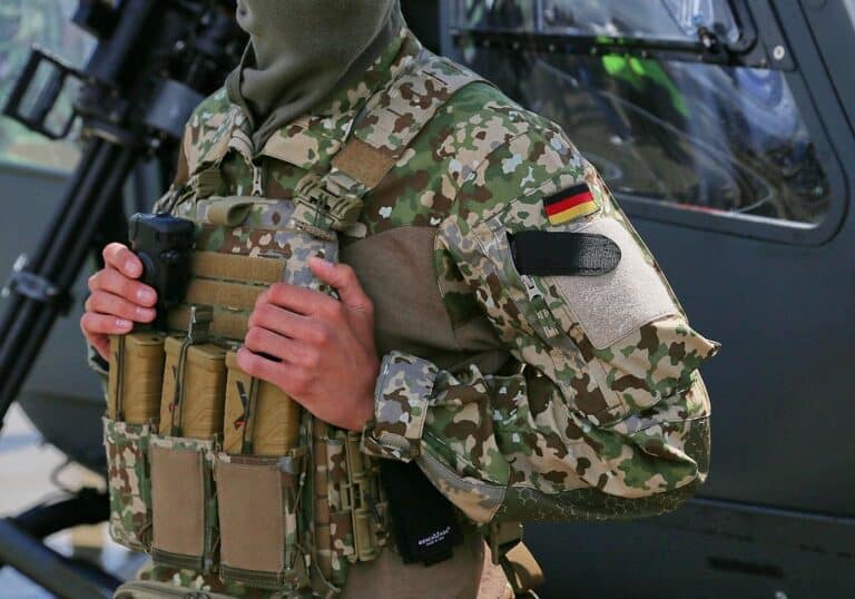Bundeswehrsoldat in