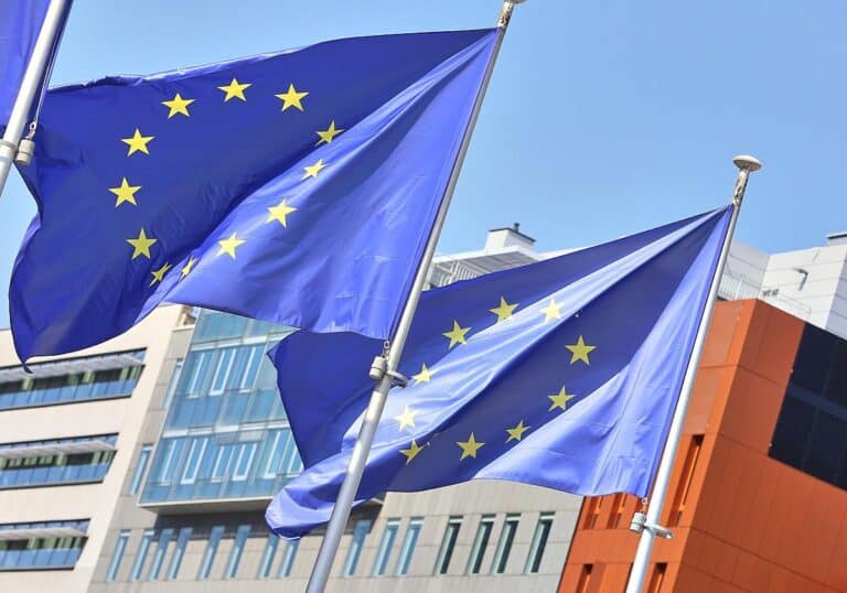 EU-Fahnen (Archiv)